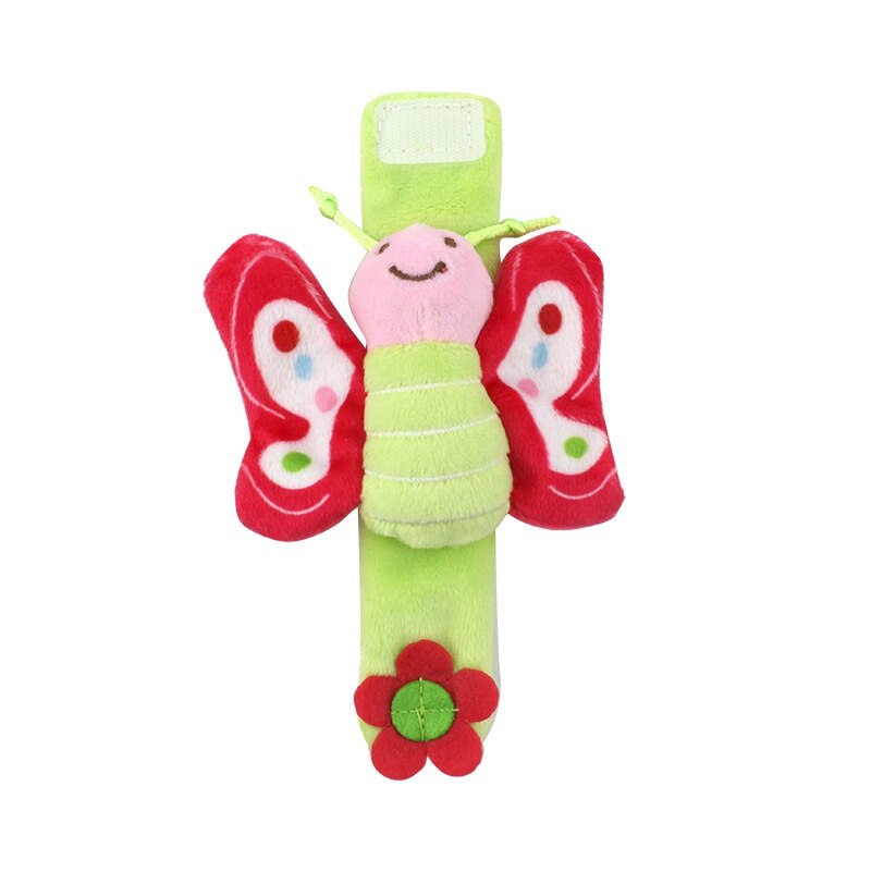 Baby Wrist Rattle Plush Wrist Strap